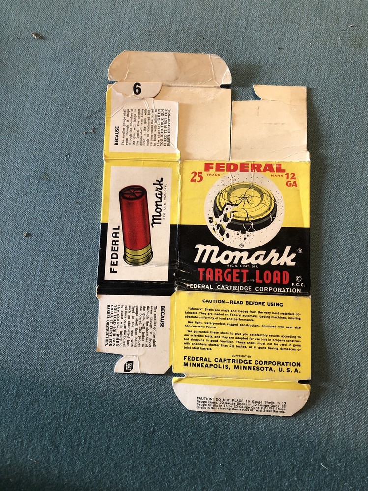 Federal Monark Target Load Box Qty 4