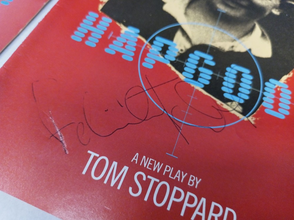 Theatre Programme Hapgood Signed Felicity Kendal