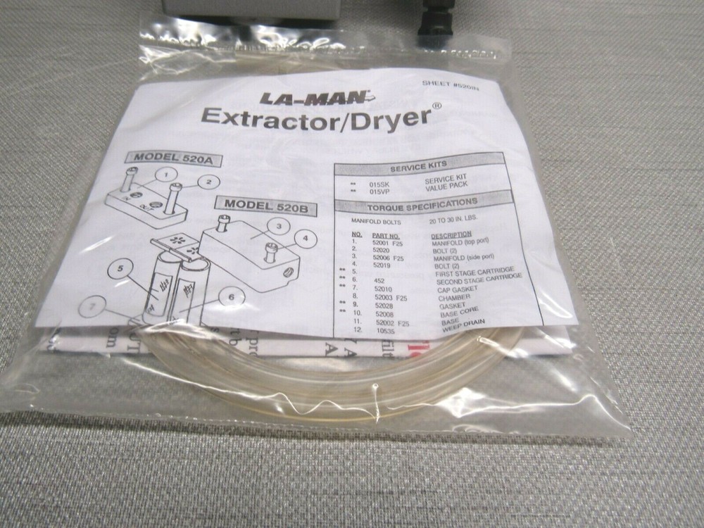 LA-MAN 520BF Extractor Dryer