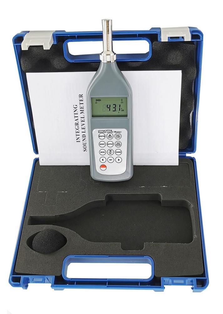 Impulse Integrating Sound Level Meter Decibel Reader with Range 25dB~130dB (A)