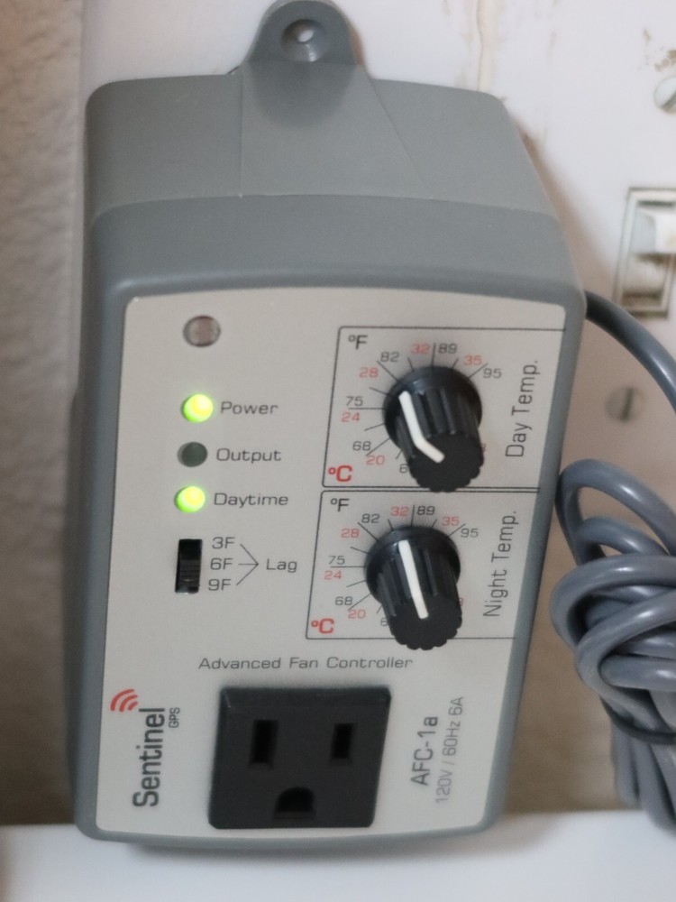 Sentinel GPS AFC-1a Advanced Fan Controller New Open Box