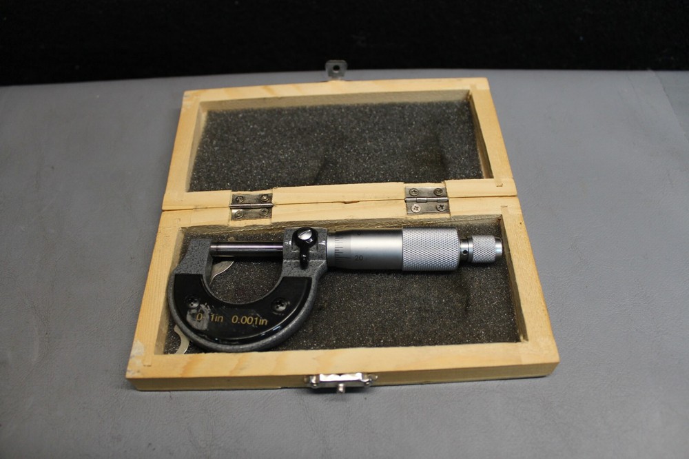 MICROMETER 0-1" 0.001" *USED*