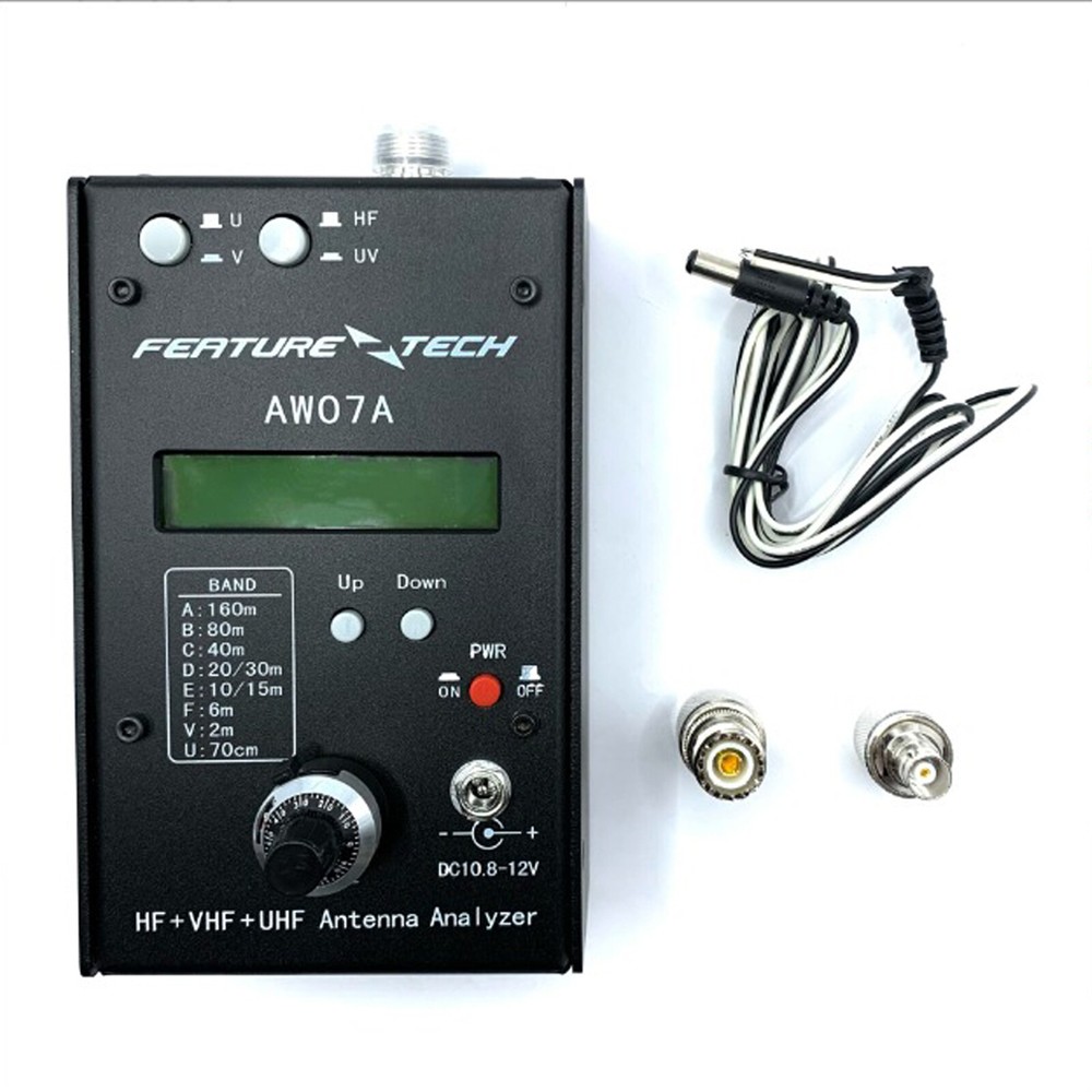 HF VHF UHF Antenna Analyzer SWR RF Impedance Meter Frequency Analyzer Tester