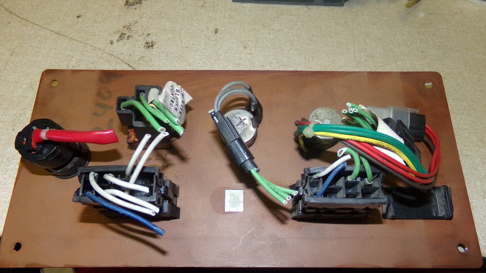 Sleeper Bunk Control Panel, TV/VCR Switch Climate Temperature 2409 Light