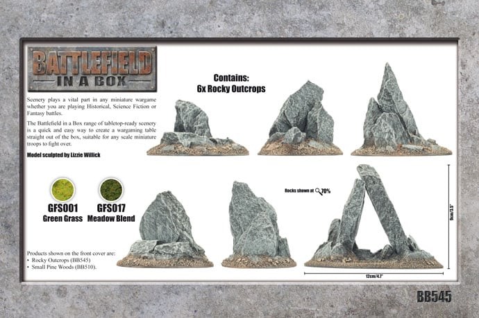 Battlefront BB545 Essentials: Rock Outcrops (6)