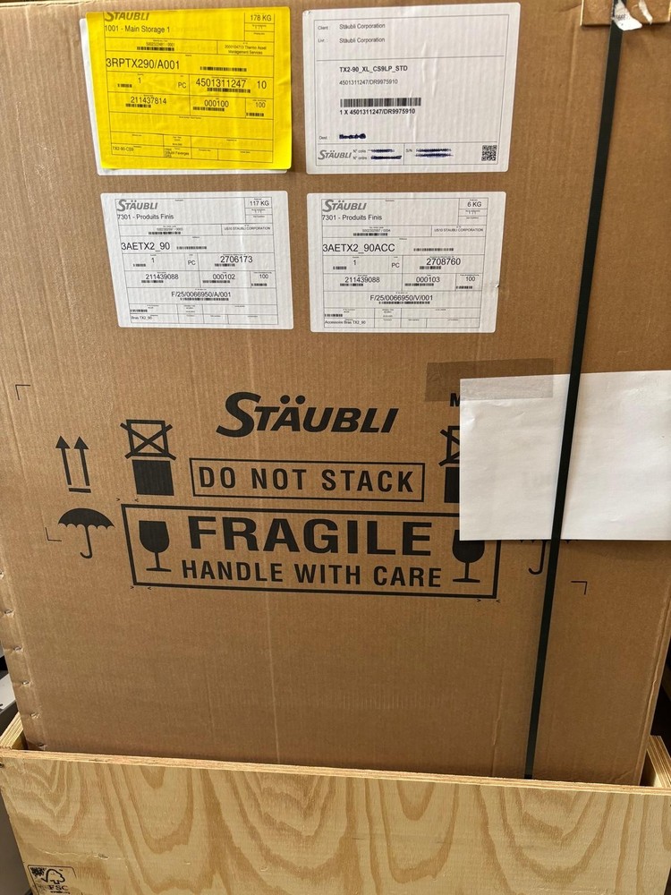Staubli TX2-90 Robot CS9 controller.
