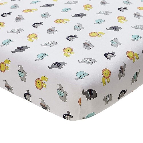 Wendy Bellissimo Sawyer Collection 7Pc Crib Bedding Set Include Sheets/Blanket