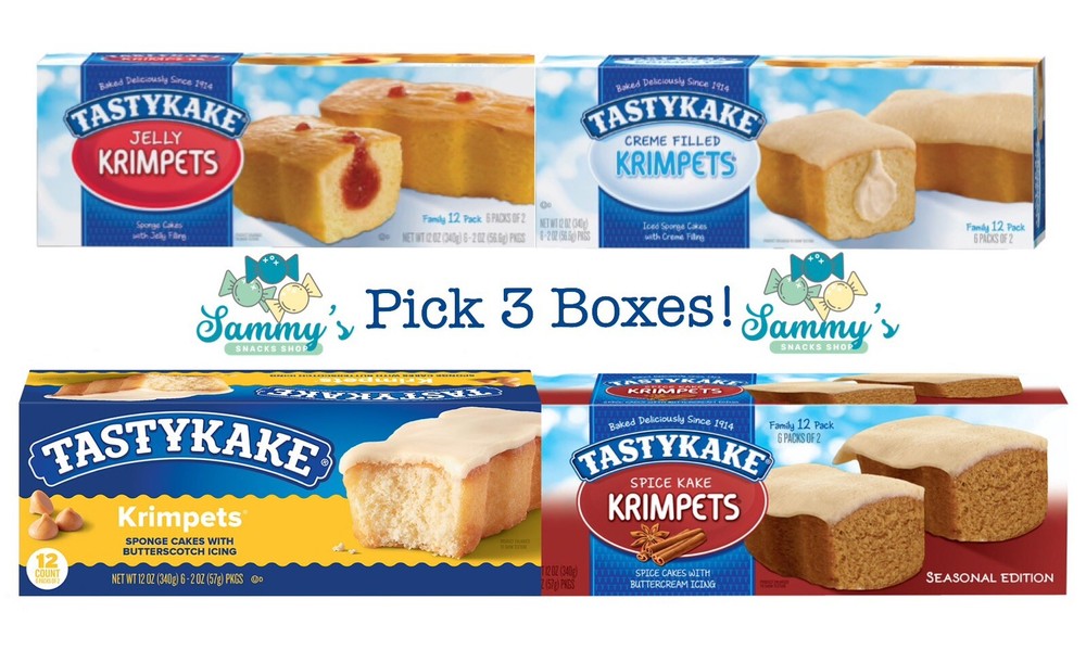 Tastykake Assorted Krimpets Pick Your Own 3!