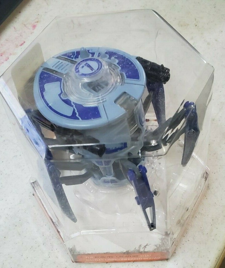 HexBug Blue Micro Robotic Creature Battle Spider Model #477-3063