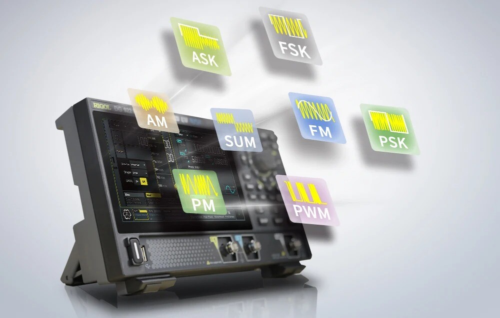 RIGOL Function Signal Arbitrary Waveform Generator Touch Screen 625MSa/s Type-C