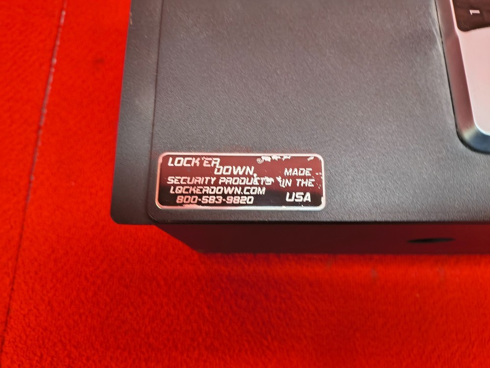 Used Locker Down Safe With Electronic Keypad Lock Good Condition