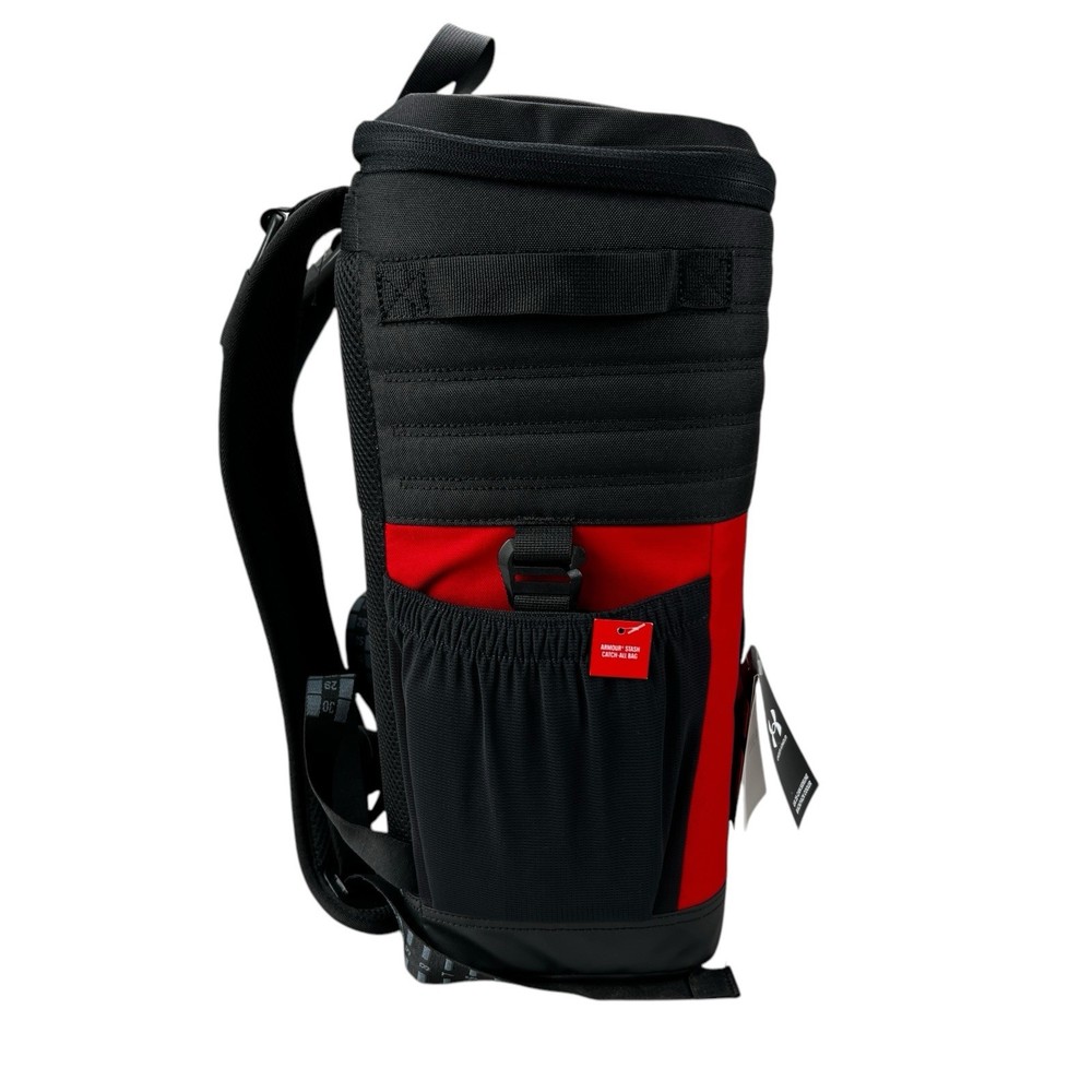 Under Armour Sideline 25-Can Soft Black Red Cooler