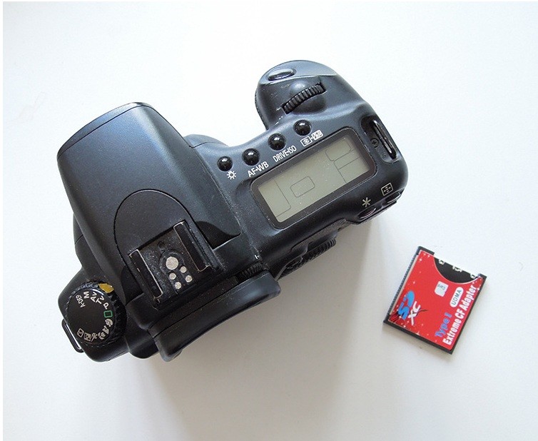 Speed SDXC SDHC SD to CF Compact Flash Memory Card Reader Adapter Type I High