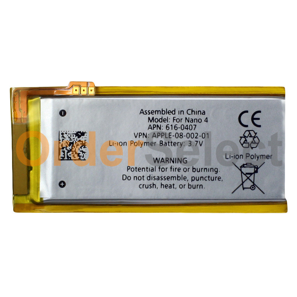 New Replacement Battery for Apple iPod Nano 4 4G 4th Generation + Tool Kit