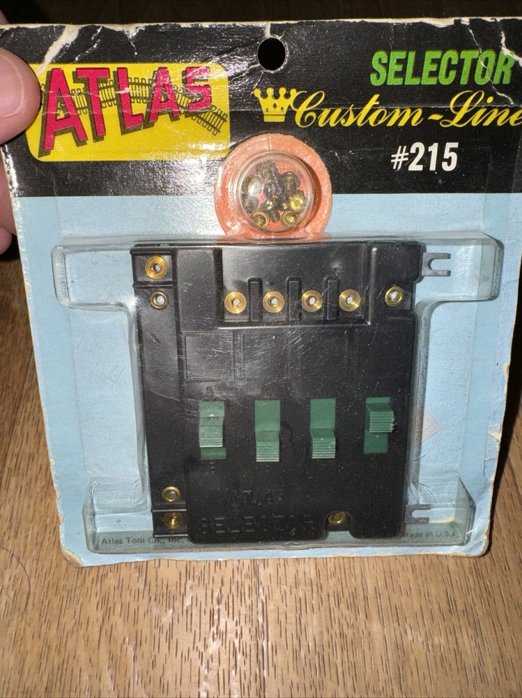 HO scale Atlas #215 Selector switch control box VINTAGE