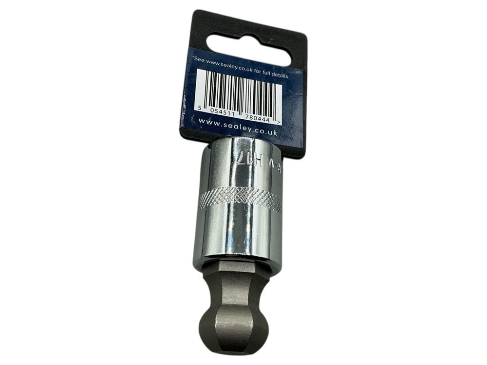 Sealey Premier 17MM 1/2" Drive Hex Ball End Socket Bit SBB1017 Durable Tool