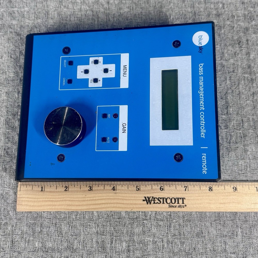 BlueSky Bass Management Controller Remote Blue Sky Remote Only
