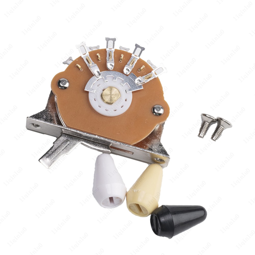 2 Set 5-Way Pickup Selector Switch For Strat/Tele Type Guitar with Tips +Screws