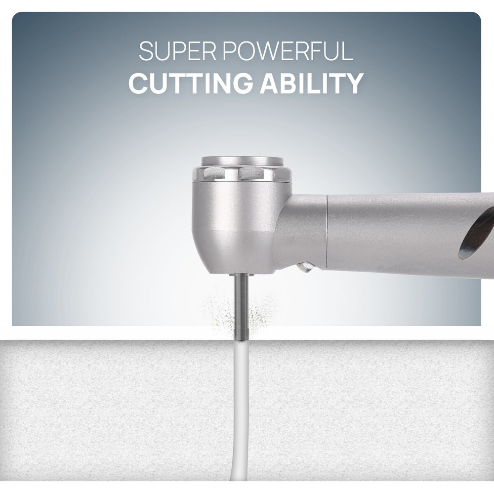 Dental E-generator LED Handpiece High Speed Ceramic Torque Head Push Button 4/2H