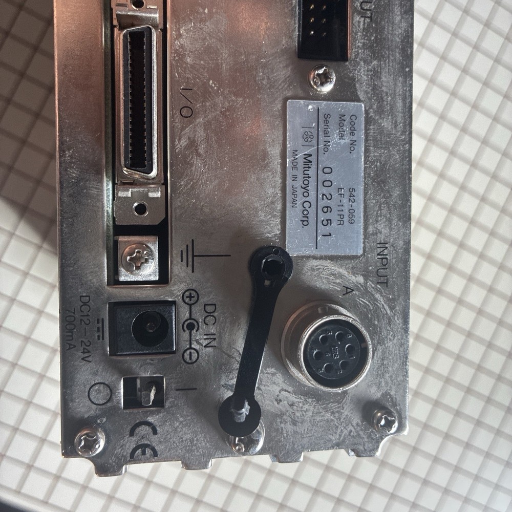 Mitutoyo EF-11PR EF-P Digital Comparator Display Unit GO/NG Peak TIR 542-059