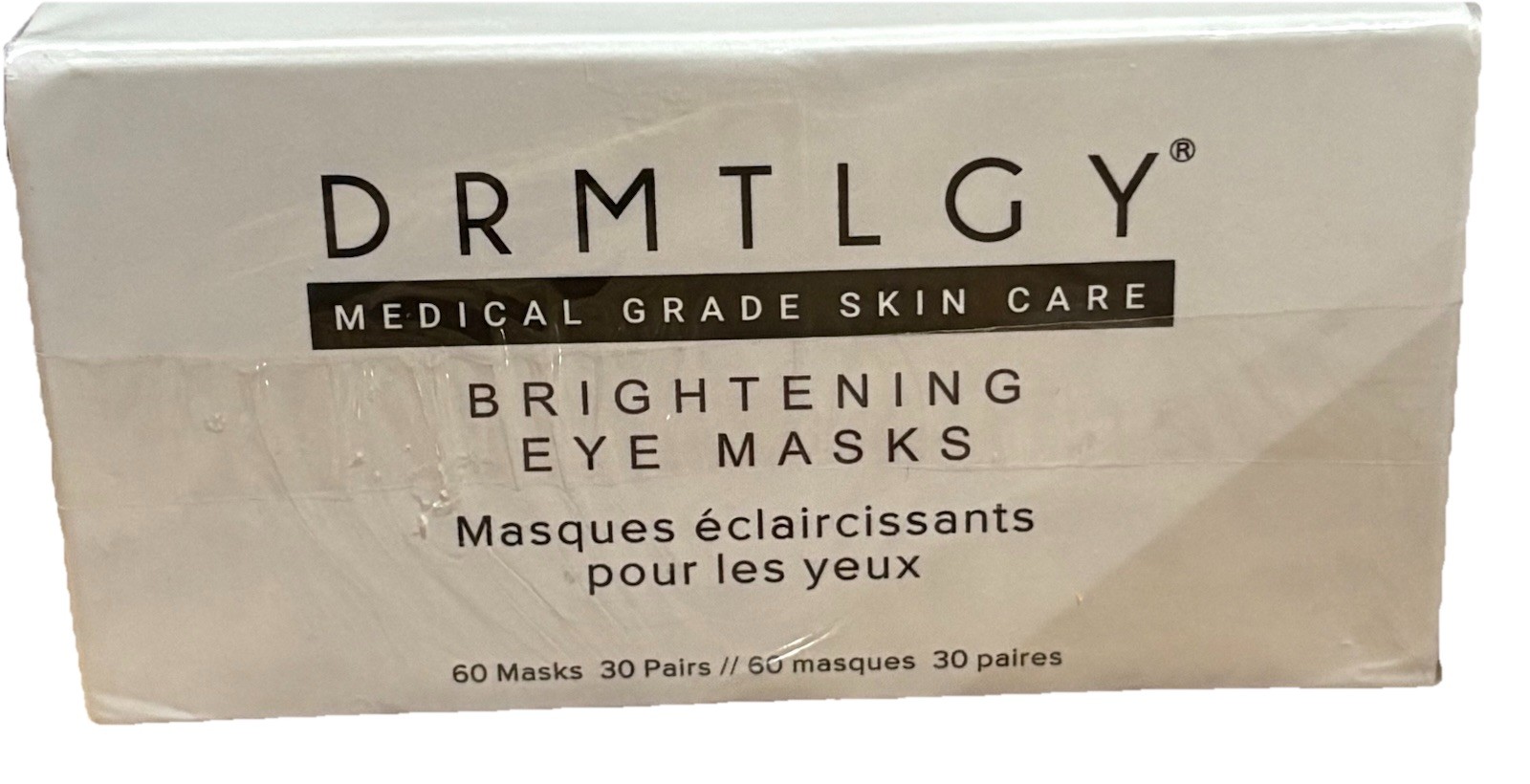 DRMTLGY Brightening Eye Masks (30 Pairs). Exp 05/2027 New Sealed