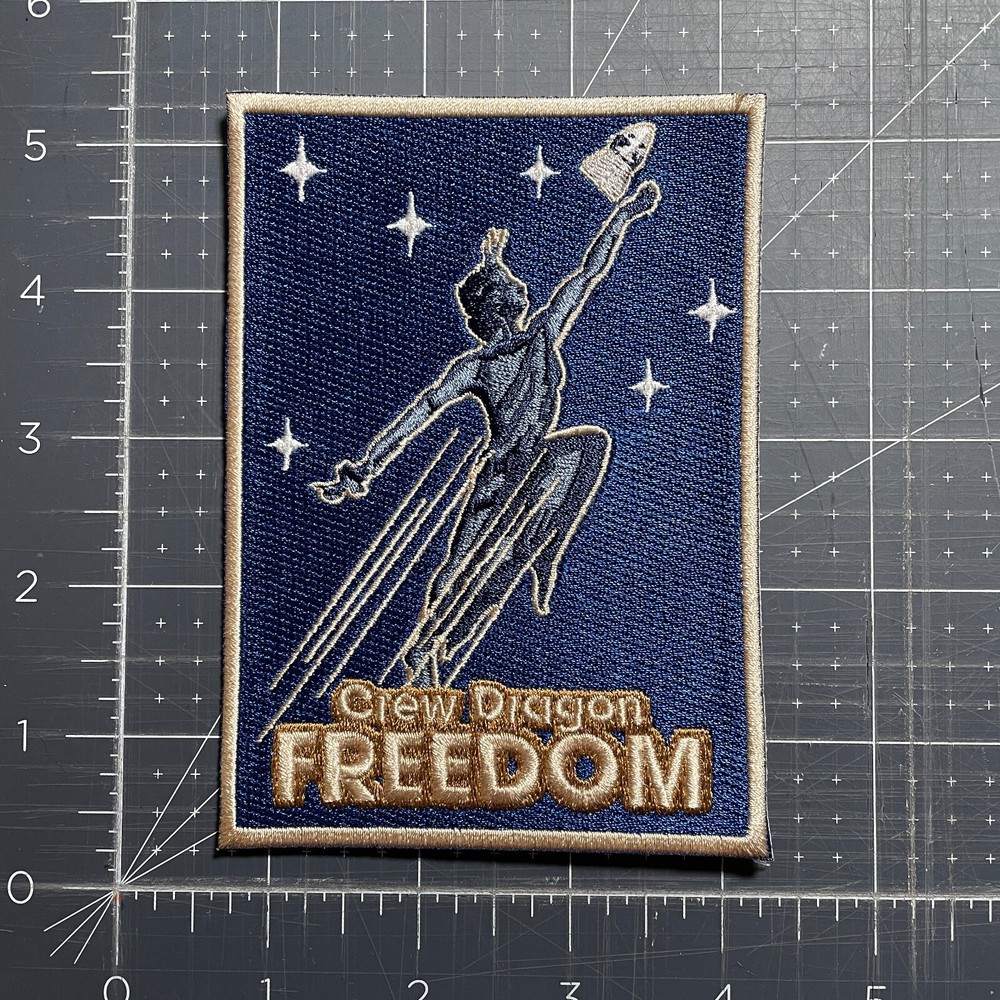 SpaceX Crew Dragon Freedom Commemorative Patch 5"