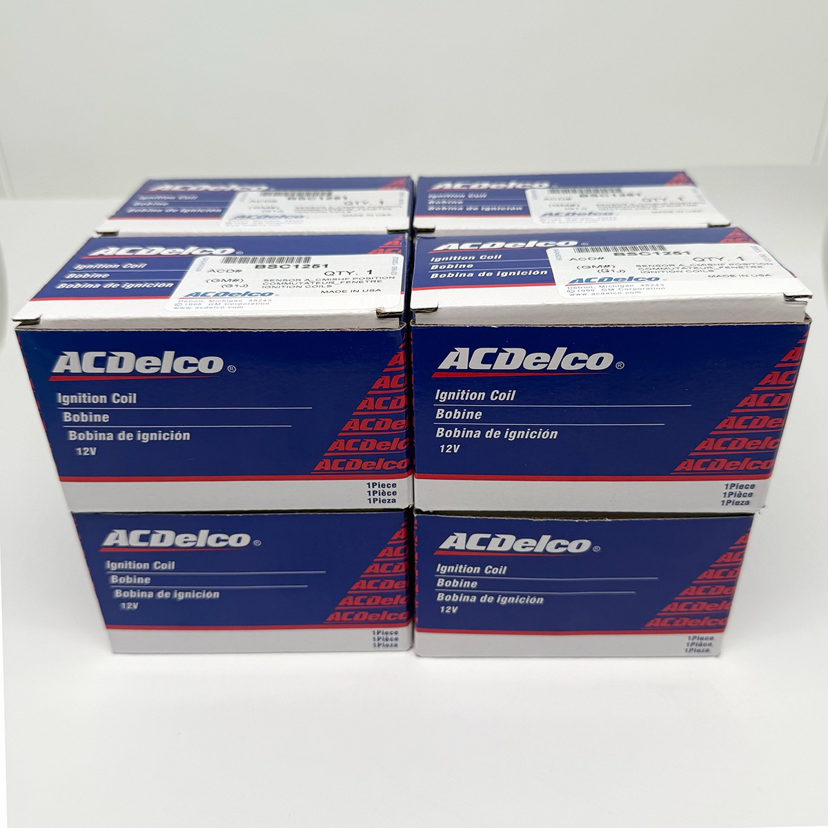 NEW 8 Pack Acdelco BSC1251 D585 UF262 Ignition Coils for 1999-2007 Chevrolet GM