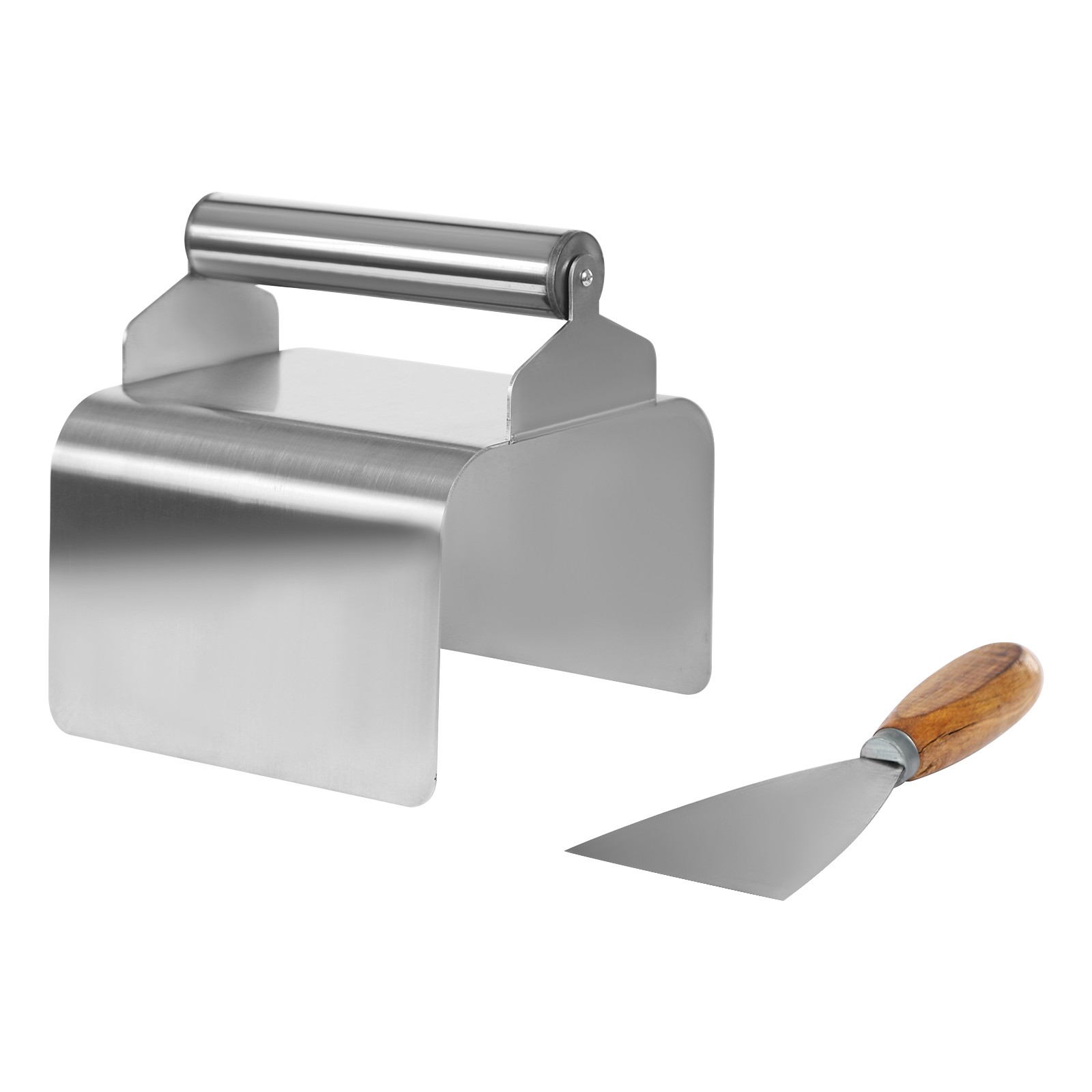 Cement Model Making Tool with Handle and Putty Knife Landscape Curb Trowel