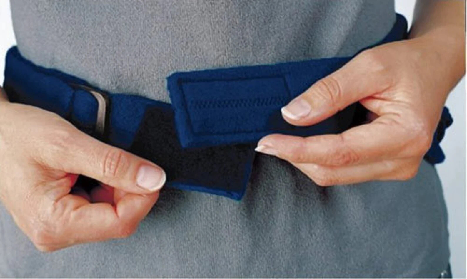 SANGER Blue Body Warmer Hot Water Bottle - Made in Germany