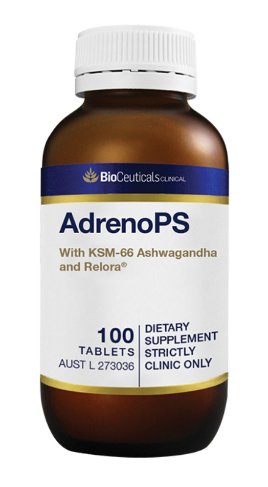 Bioceuticals AdrenoPS 100 Tablets RRP $79.95