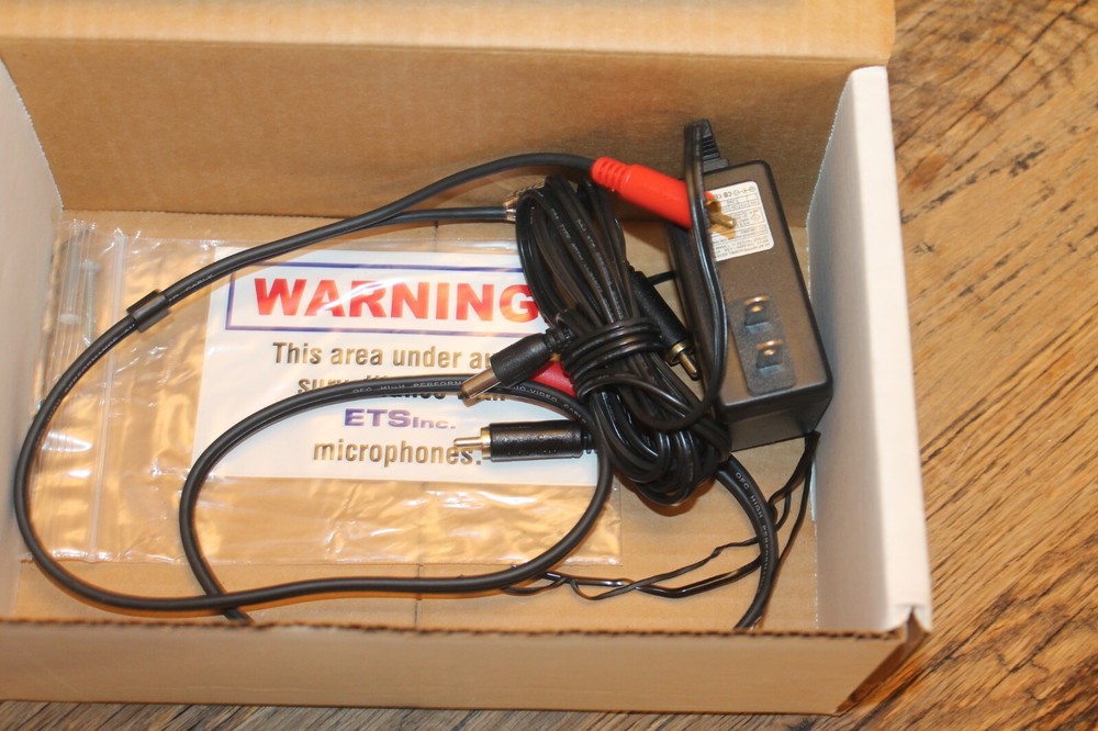 ETS SM6 Kit Includes: SM1 Microphone SM3 Amplifier