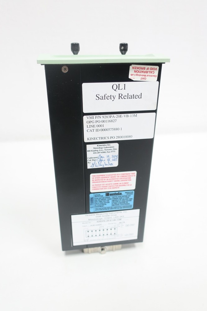 Versatile Measuring Instruments 9283PA-20-E-VB-13M Panel Meter 0-2.5m