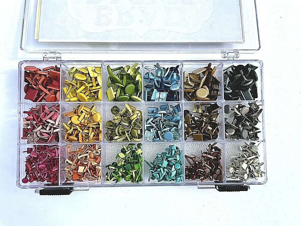 BRADS Basics brad kit Scrapbooking Stamping Card Making