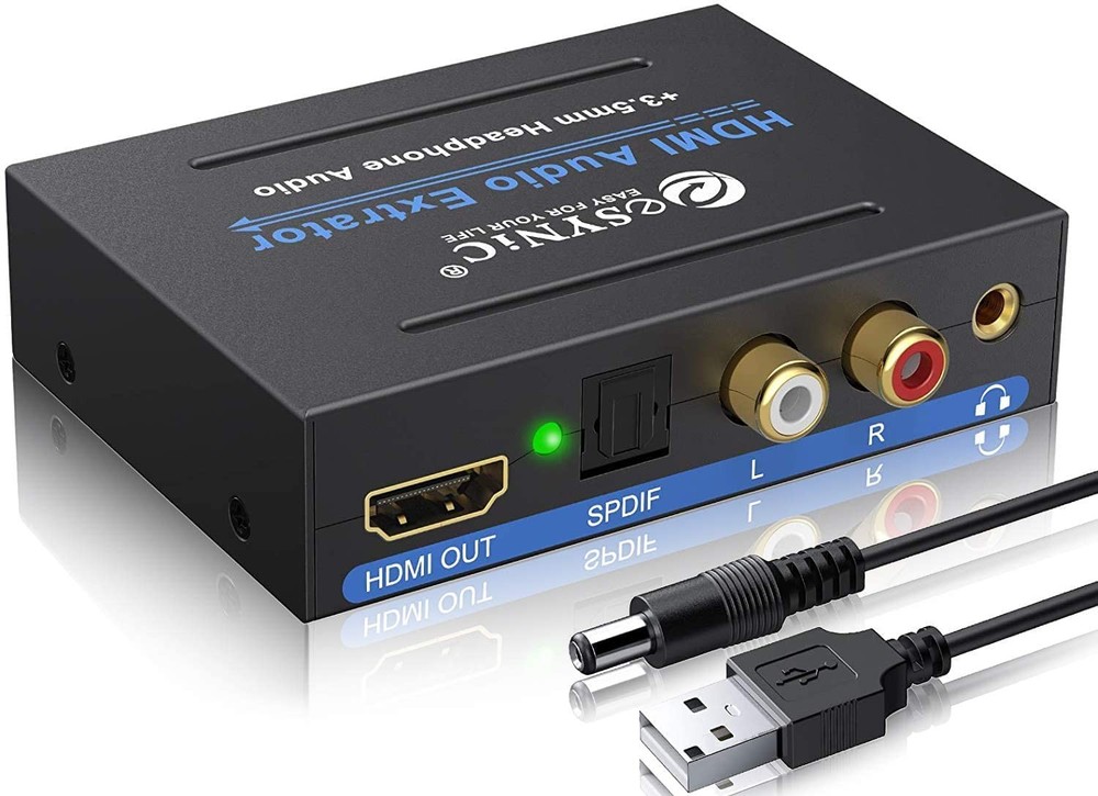 Hdmi Audio Extractor,esynic Professionalextractor 4K Hdmi Optical Adap