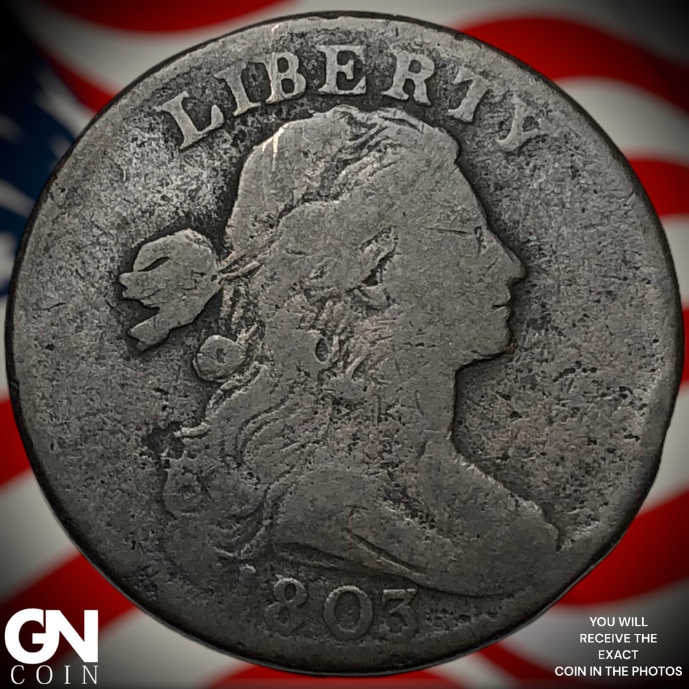 1803 Draped Bust Large Cent X5013