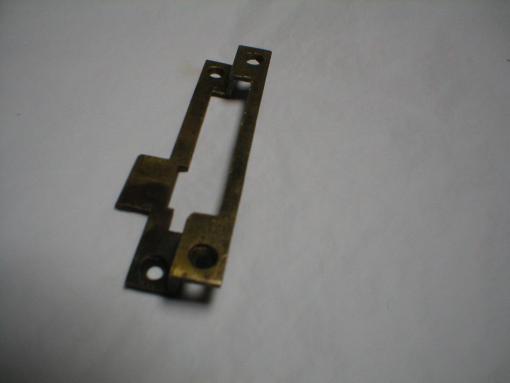 Antique Solid Brass Rabbit Striker Plate
