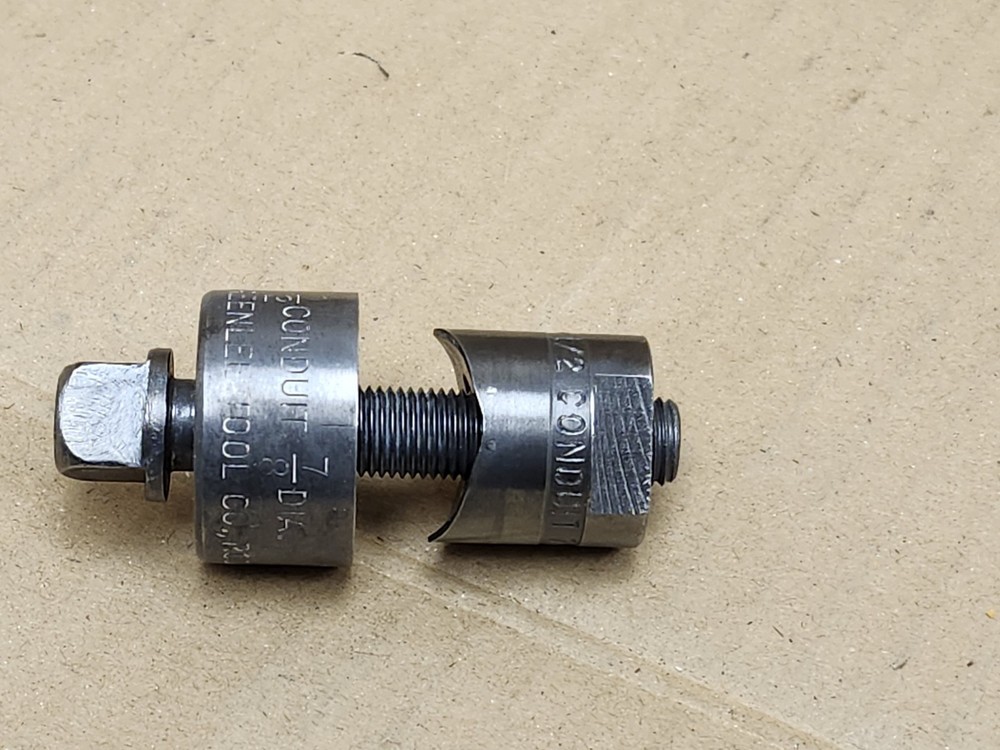 Greenlee 1/2" Conduit Knockout Punch