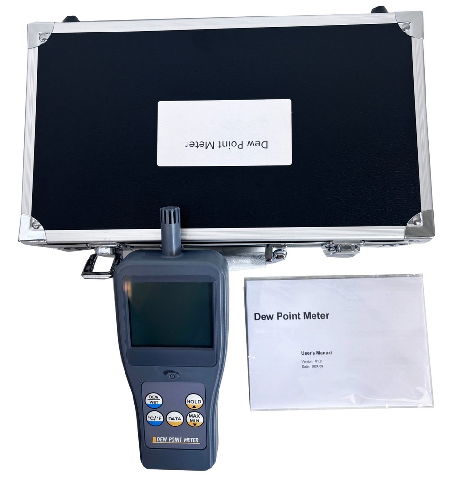 Digital Dew Point Meters With Data Storage Function 99 Groups LCD Display