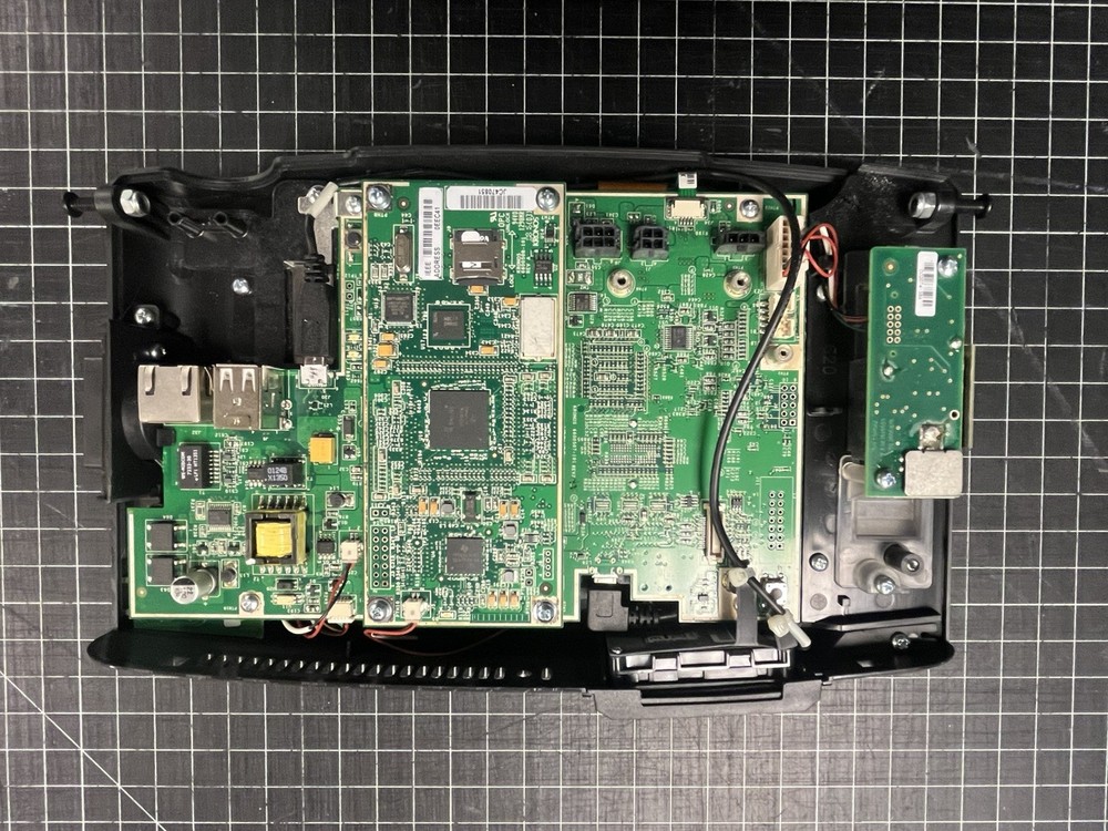 Kronos 8609000-028 Bar Code Badge Reader - Black/bio Reader