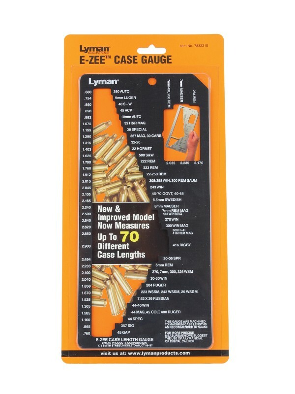 Lyman E-Zee Case Gage #7832215