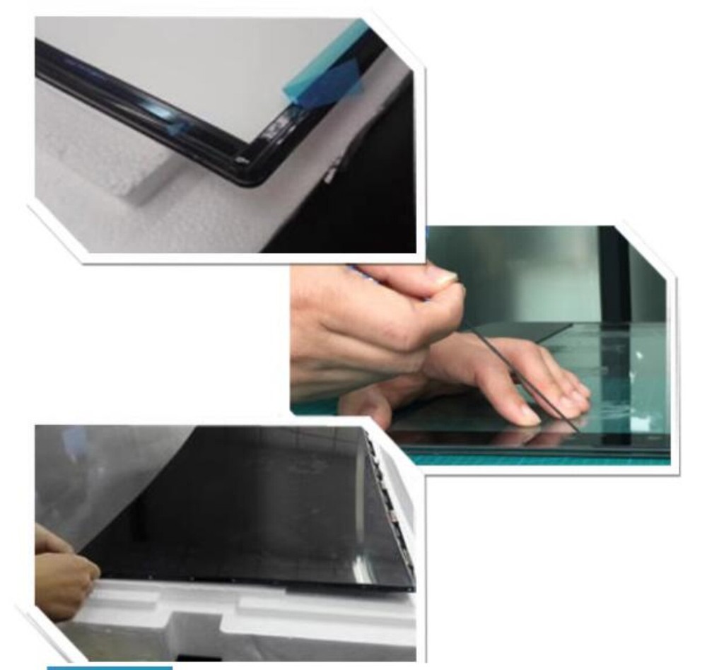 LCD Screen Frameless Tape Double-sided For TV Borderless Curved Display