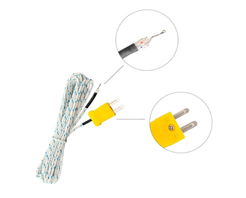 3 Pcs K Type Mini-Connector Thermocouple Temperature Probe Sensor K Type Thermoc