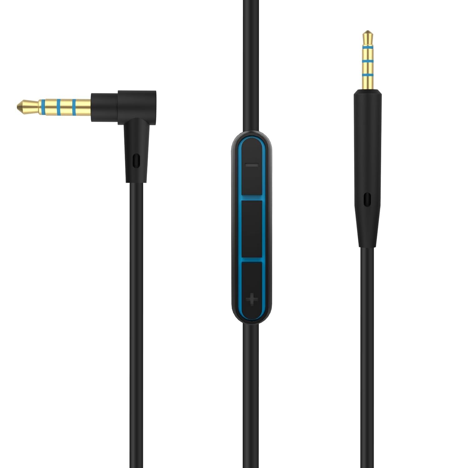 2-Pack Replacement Audio Cable w/Mic For BOSE QuietComfort 25 QC25 Headphones