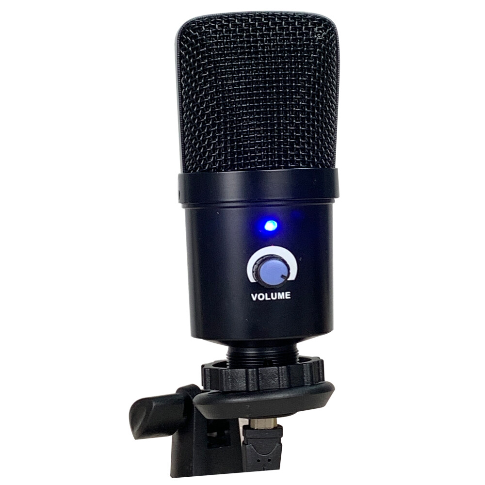 USB Recording Microphone Kit Complete Condenser Mic For PC Chat Meeting Pro Mic
