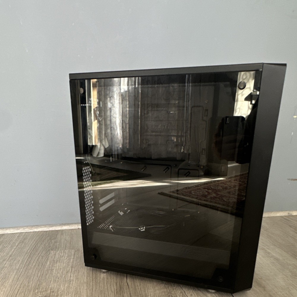 Fractal Design Meshify C ATX Mid Tower Case Black Tempered Glass