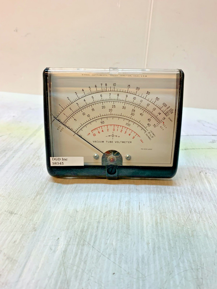 Dixson Instruments Vacuum Tube Voltmeter S8345