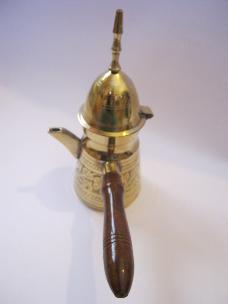 Coffee Tea Pot Arabic Finjan Copper Pot