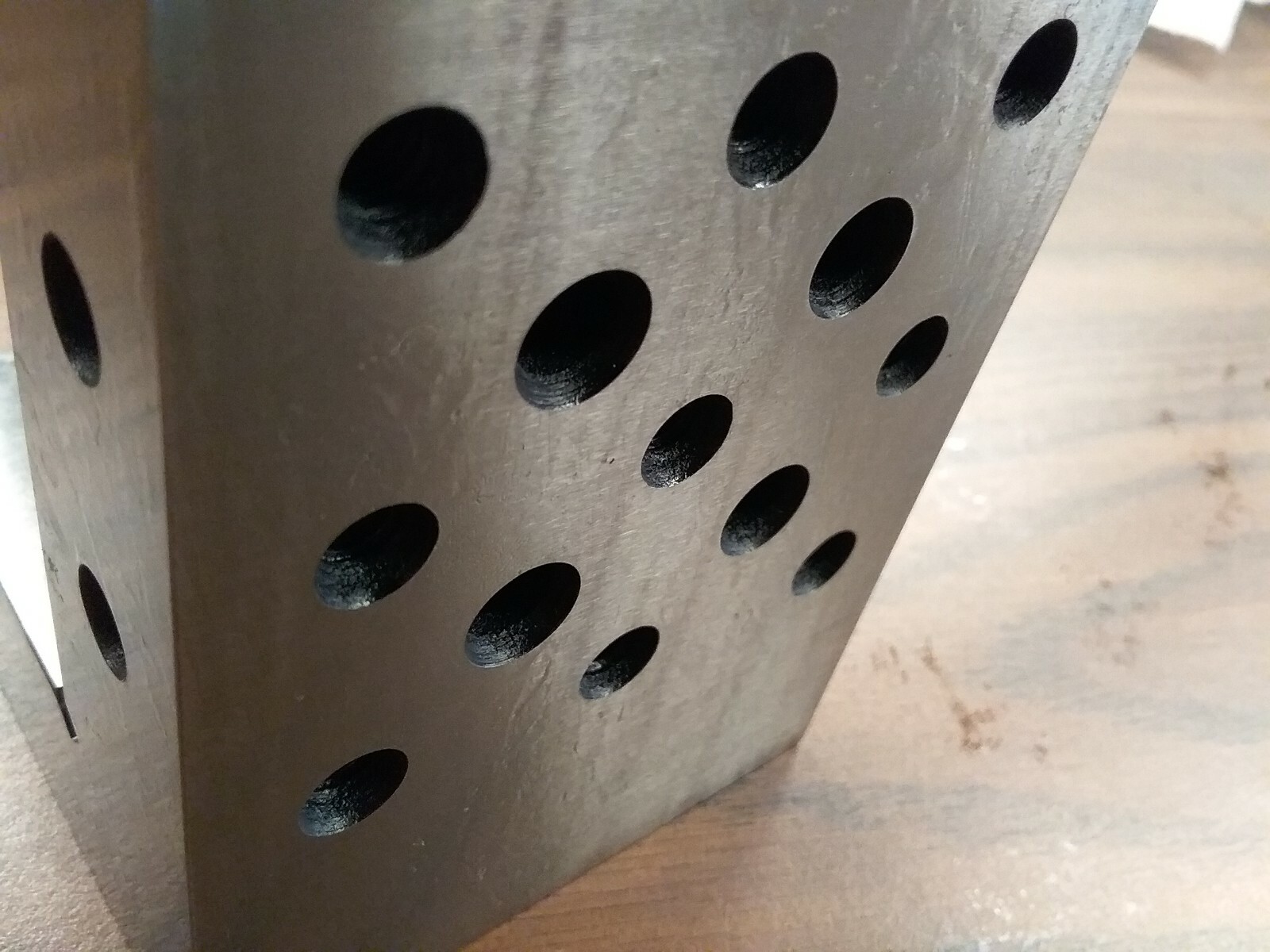 ANGLE PLATE 4x3x3x1" Precision Ground w. tapped holes 0.0002" PGAP-433-New