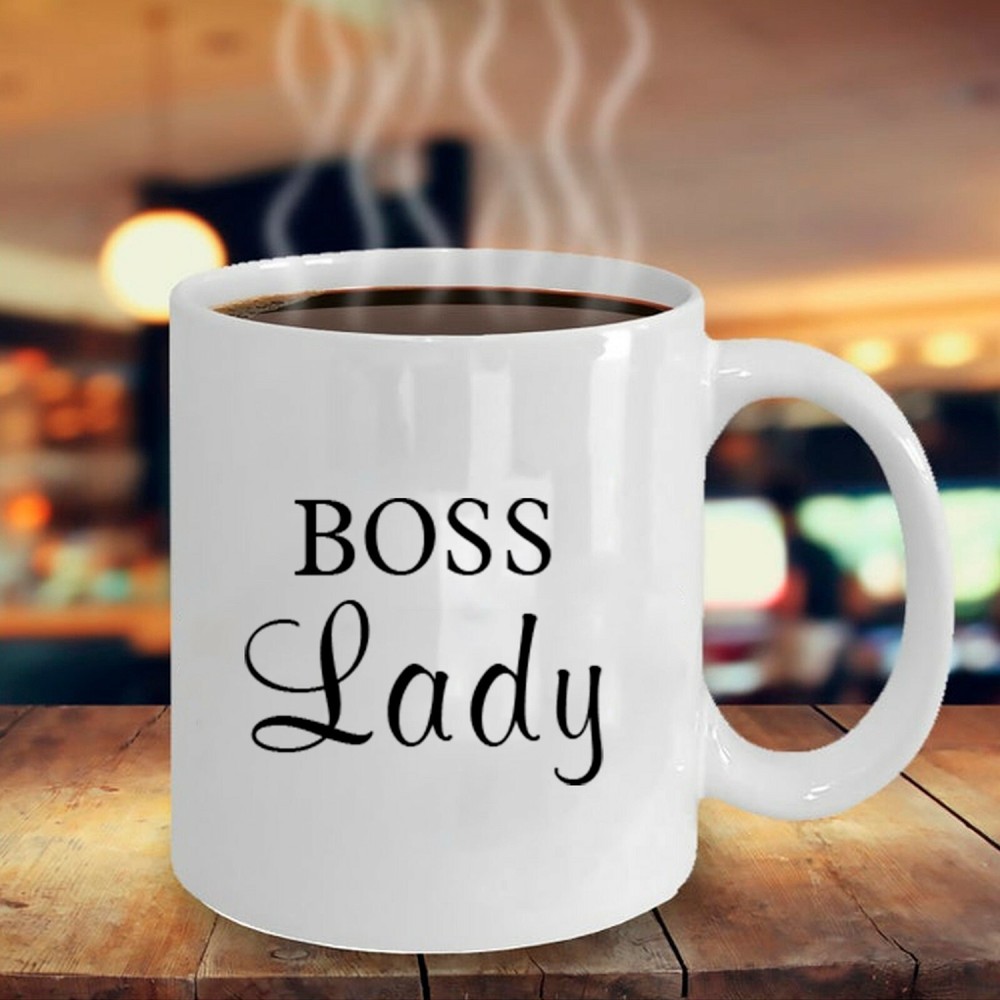 Boss Lady Ceramic Coffee Mug Tea Cup