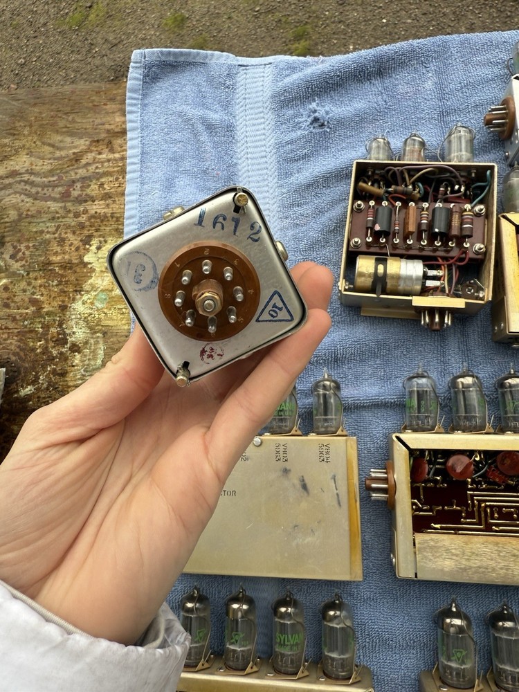 Vintage Hewlett Packard HP counter modules